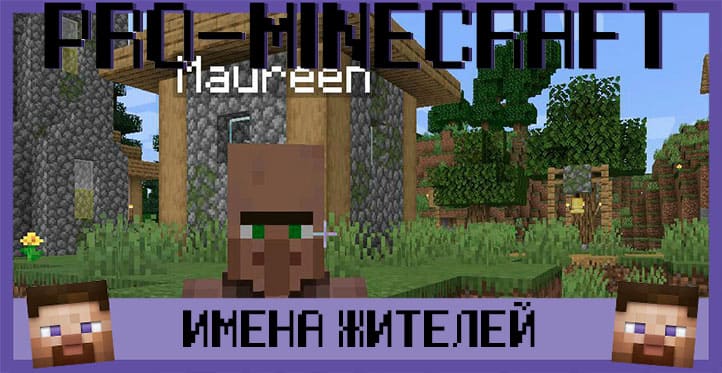 Мод Villager Names